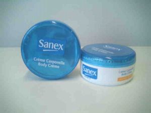 body creme from Sanex