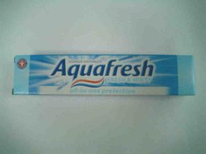 Toothpaste from Aquafresh